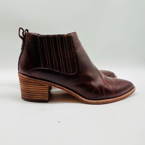 Madewell Brown Ankle Boots